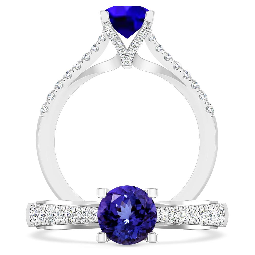 White Gold - Tanzanite