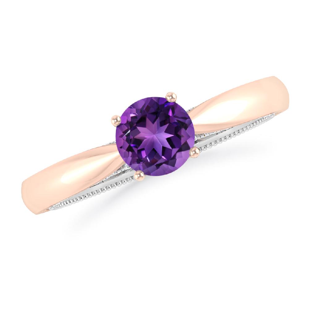 Rose Gold - Amethyst