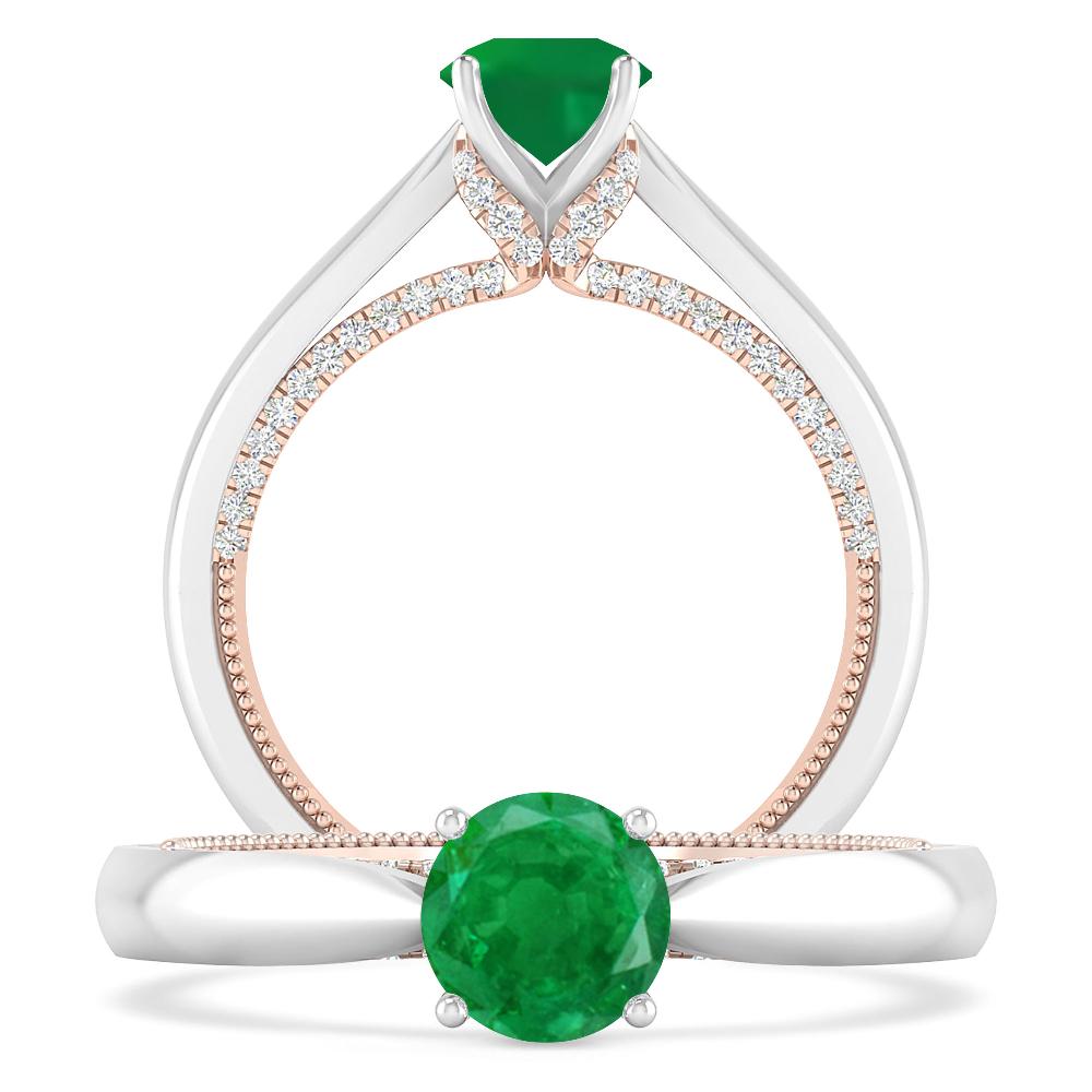 White Gold - Emerald