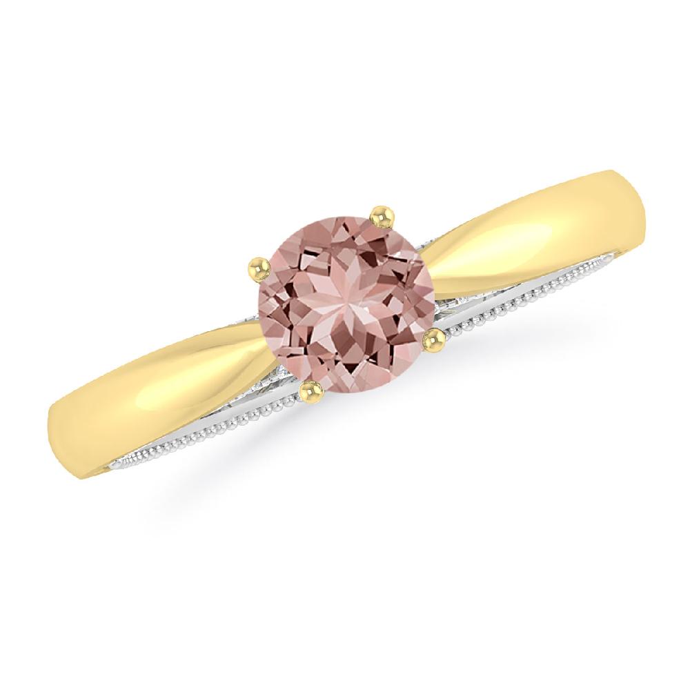 Yellow Gold - Morganite