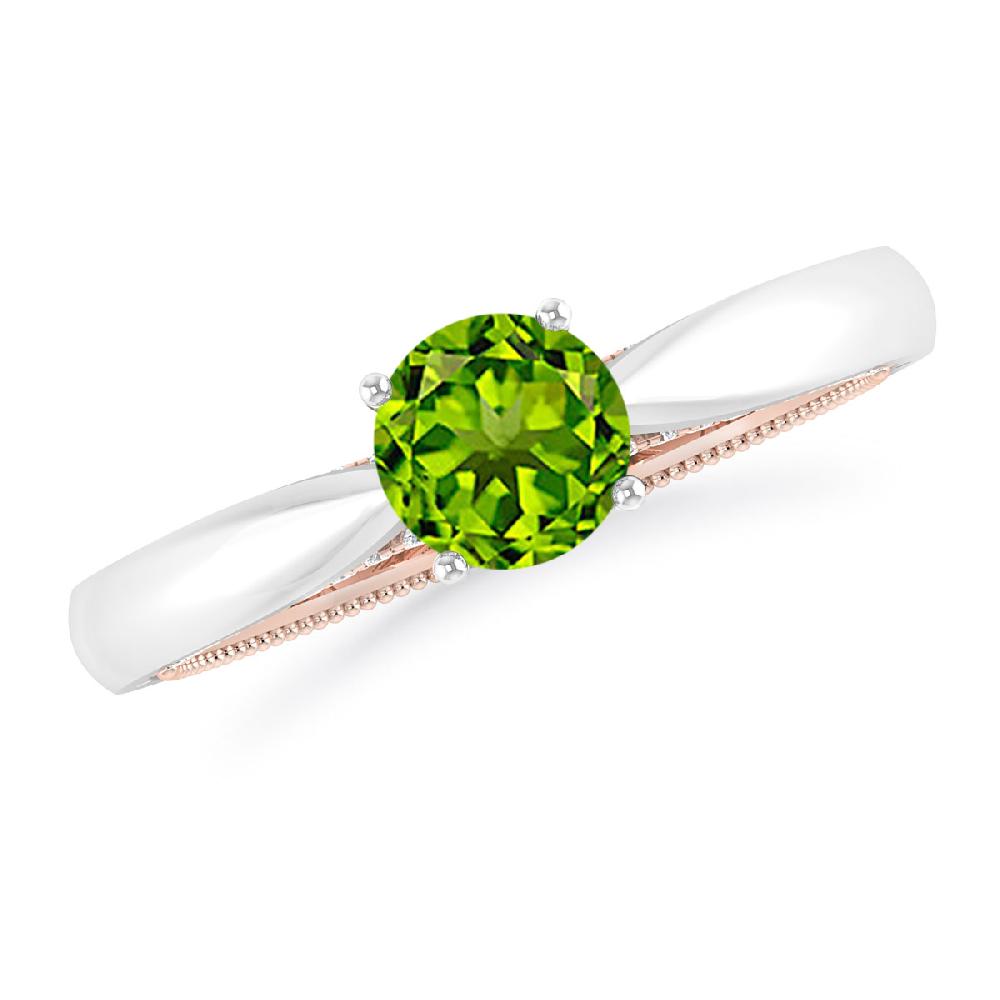 White Gold - Peridot