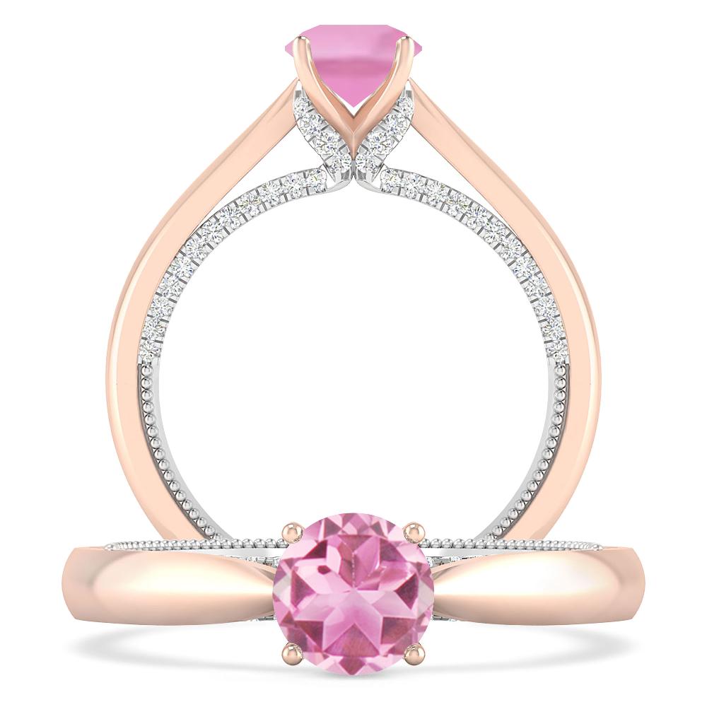 Rose Gold - Pink Tourmaline