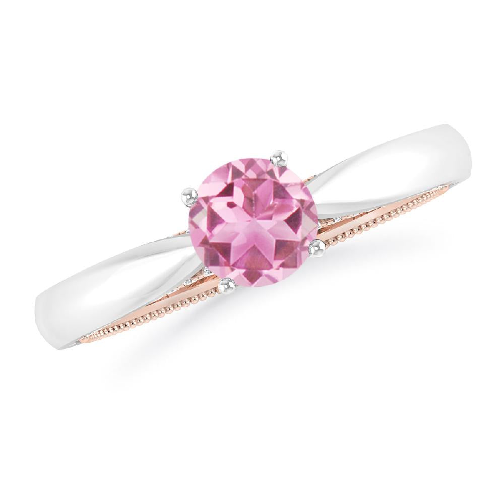 White Gold - Pink Tourmaline