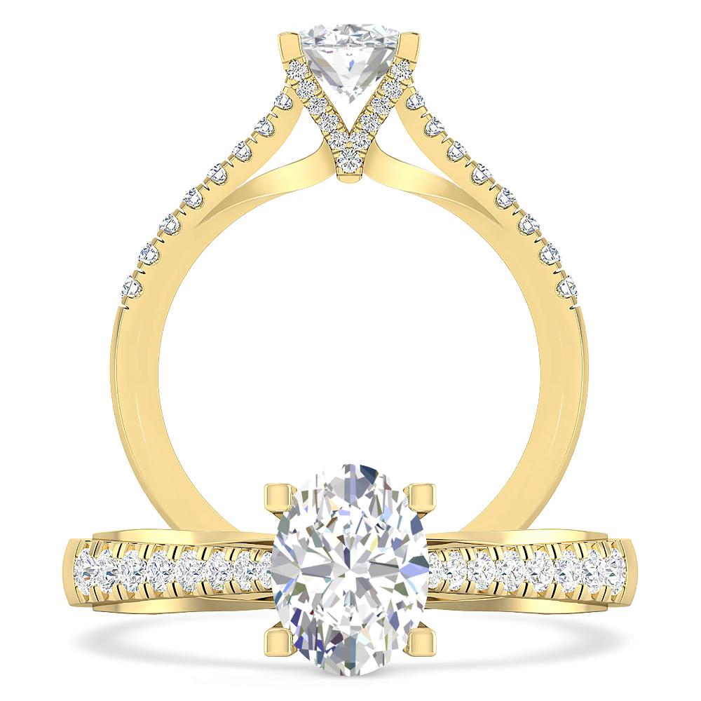 Yellow Gold - Diamond