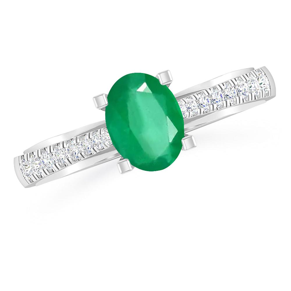 White Gold - Emerald