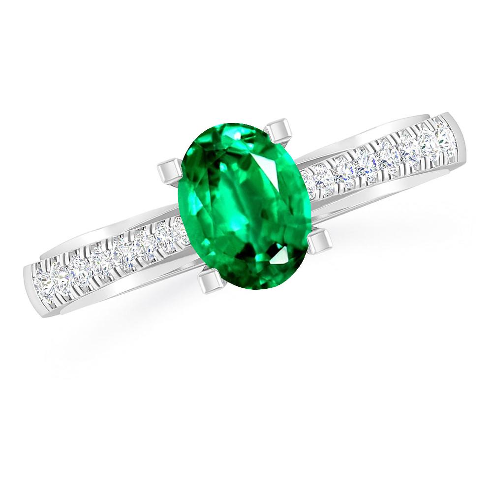 White Gold - Emerald