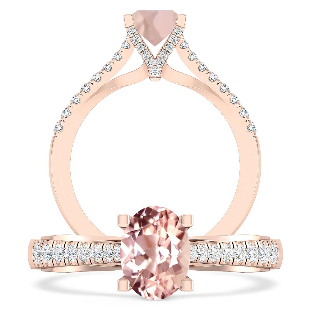 Rose Gold - Morganite