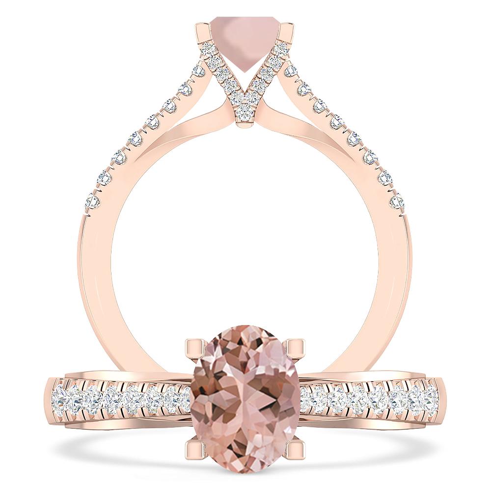 Rose Gold - Morganite