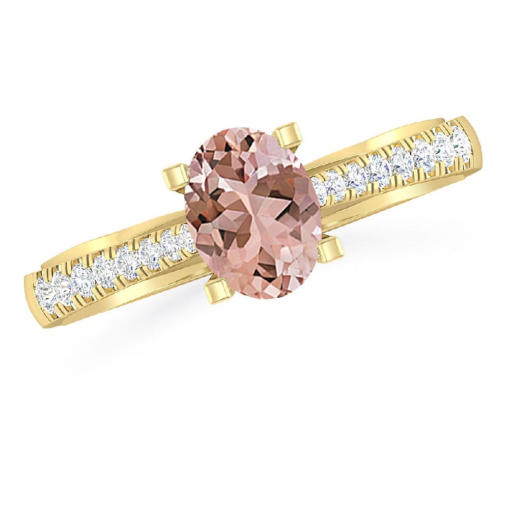 Yellow Gold - Morganite