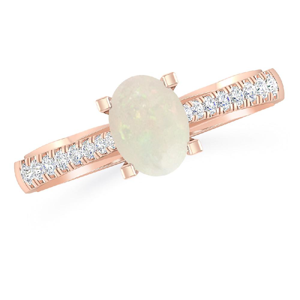 Rose Gold - Opal