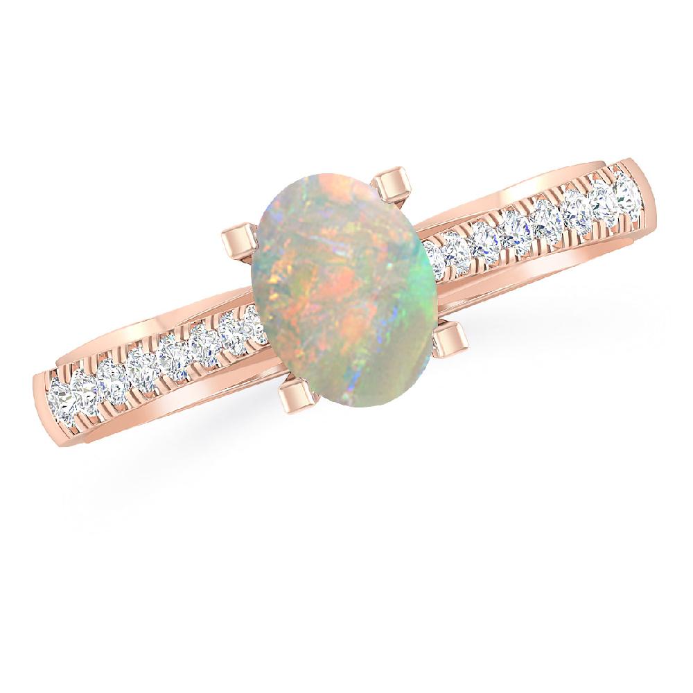 Rose Gold - Opal