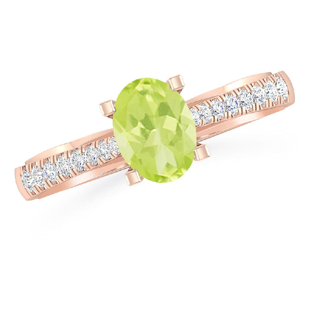 Rose Gold - Peridot