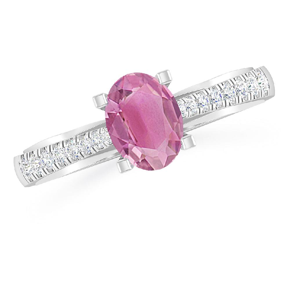 White Gold - Pink Tourmaline