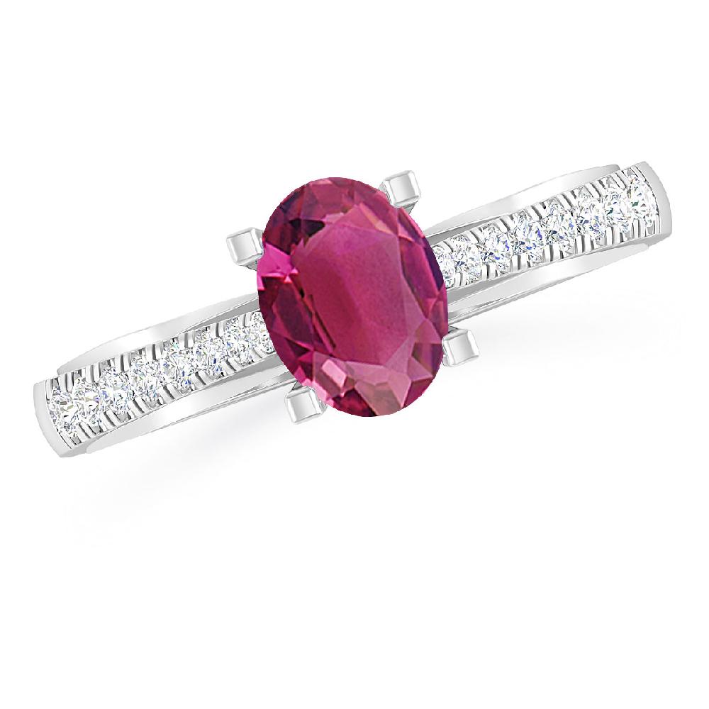 White Gold - Pink Tourmaline