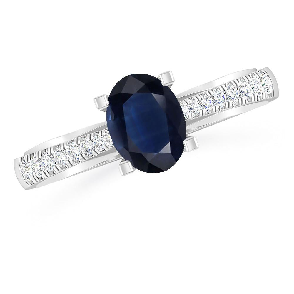 White Gold - Sapphire