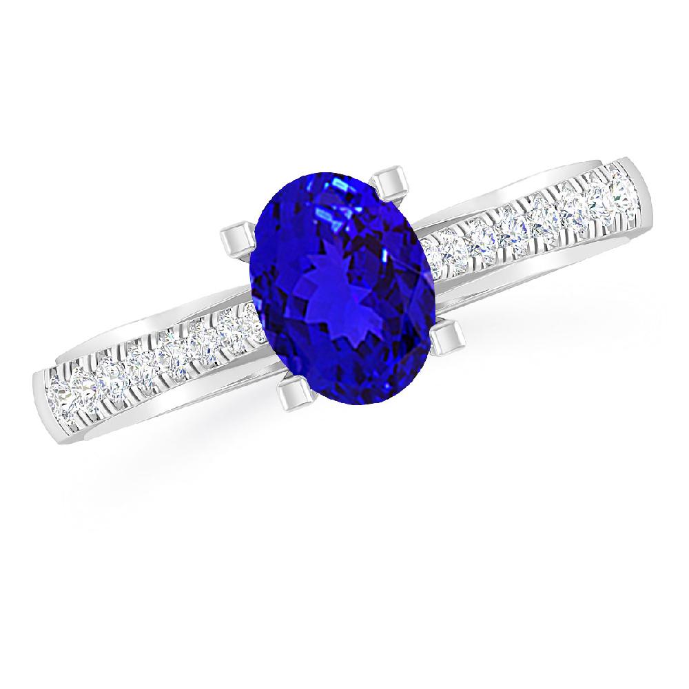 White Gold - Tanzanite