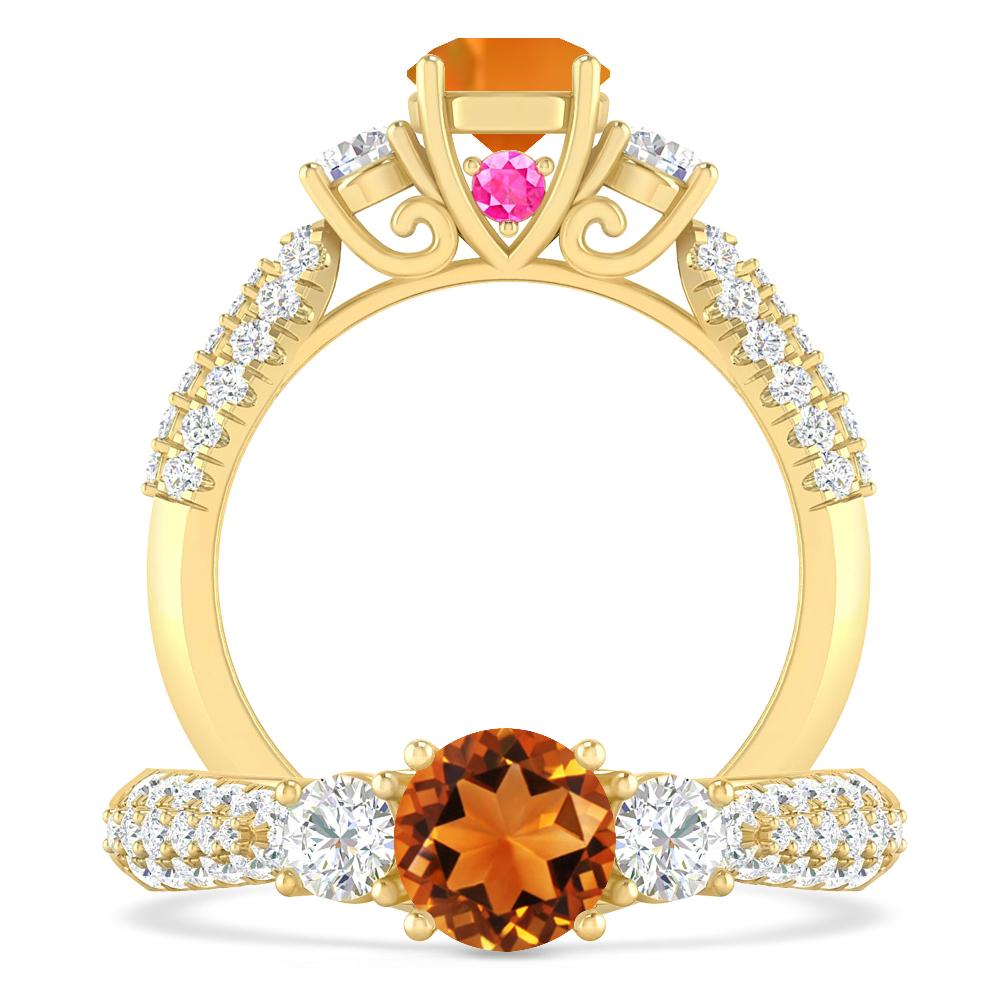 Yellow Gold - Citrine