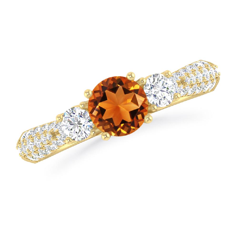 Yellow Gold - Citrine