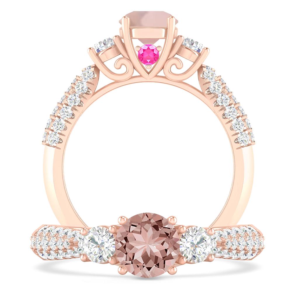 Rose Gold - Morganite