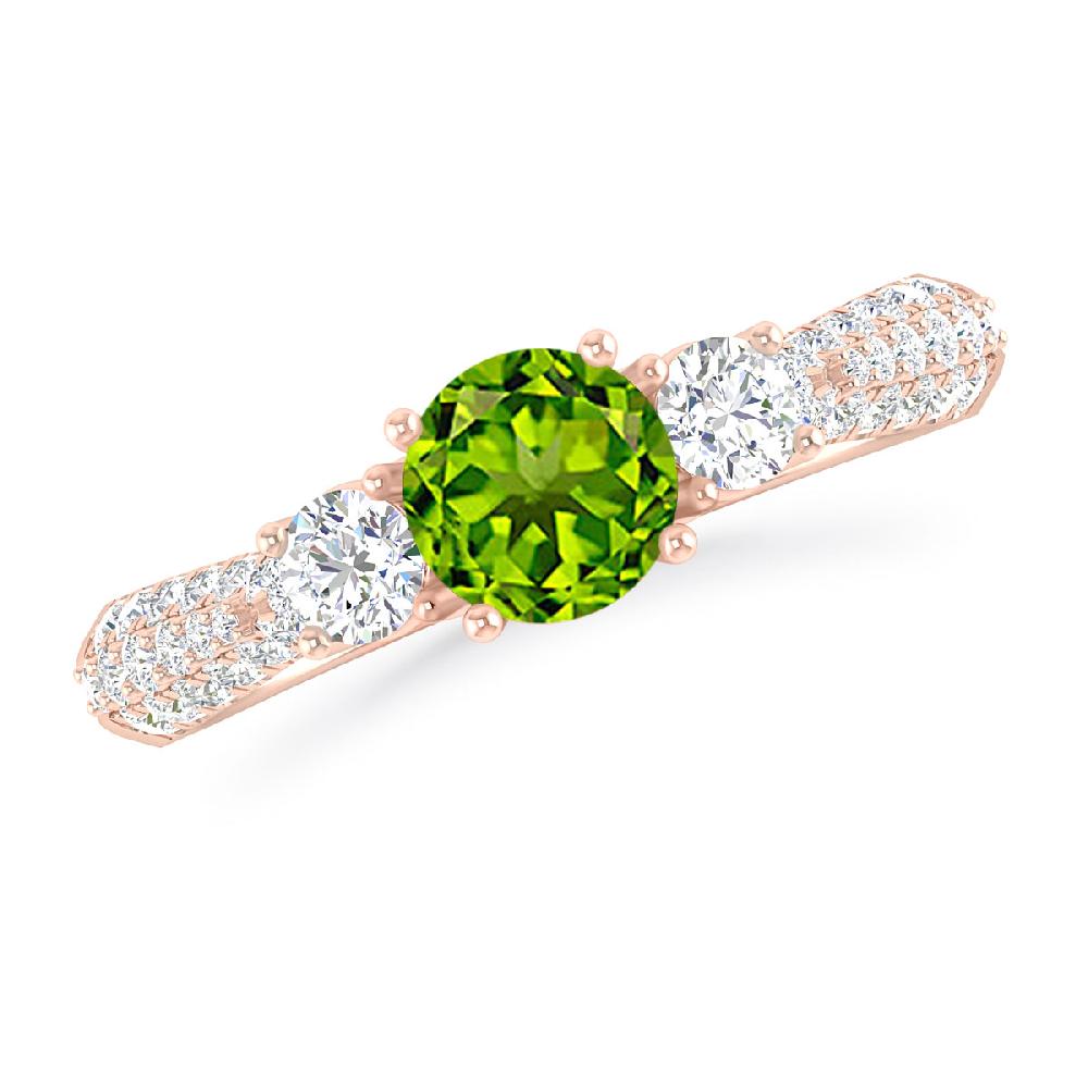 Rose Gold - Peridot