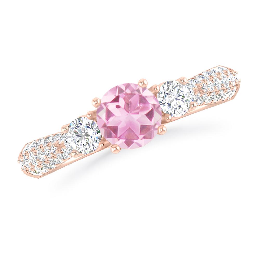 Rose Gold - Pink Tourmaline