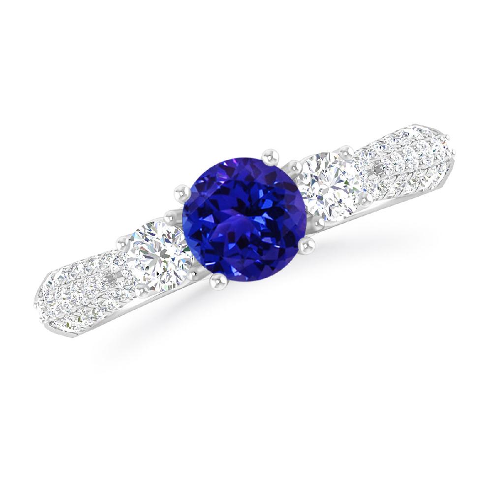 White Gold - Tanzanite