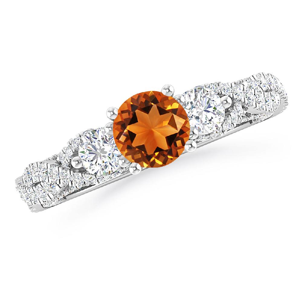 White Gold - Citrine