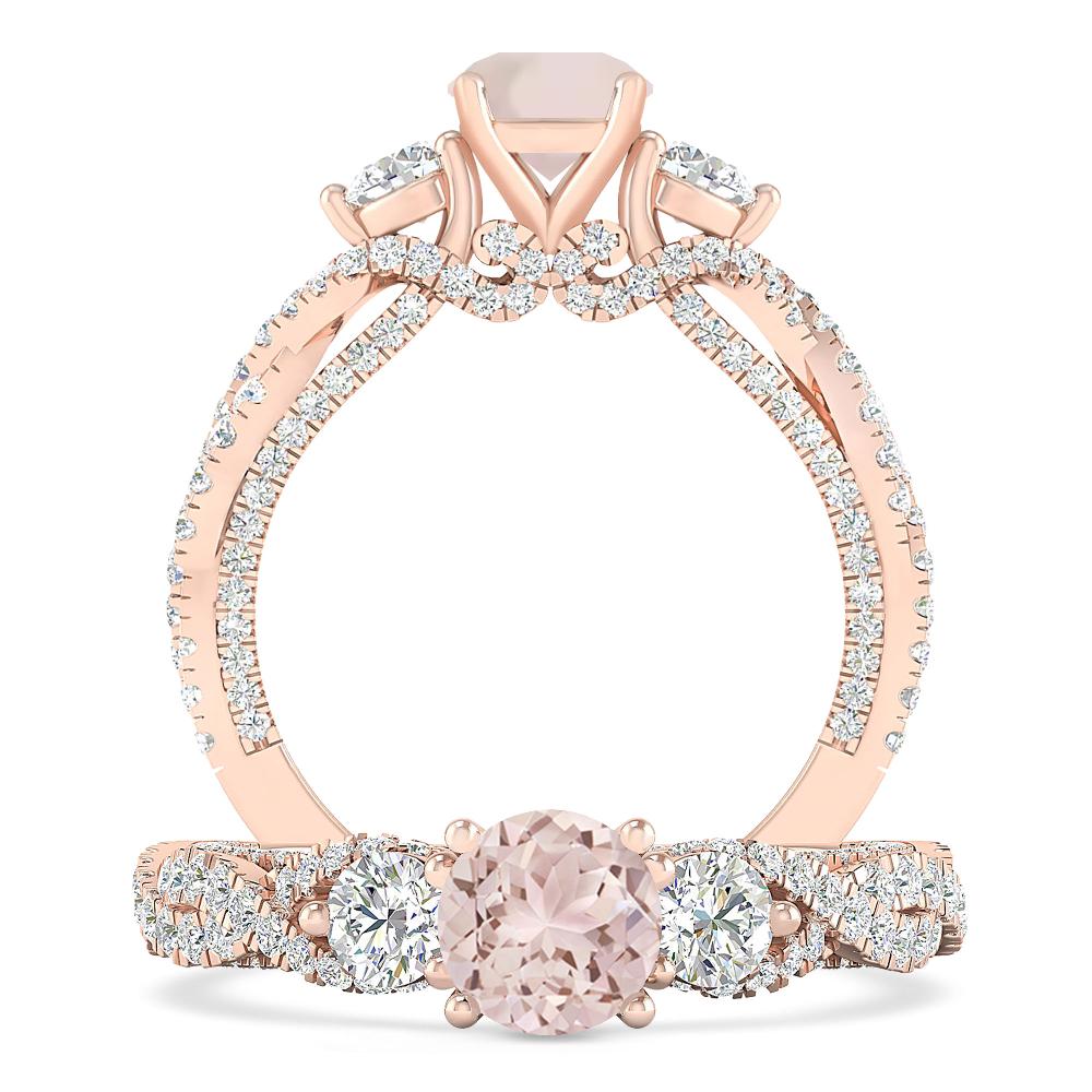 Rose Gold - Morganite