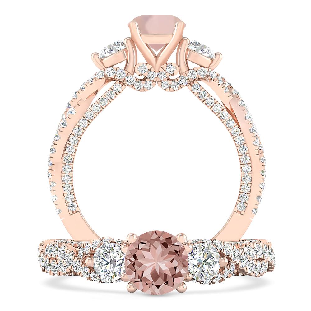 Rose Gold - Morganite