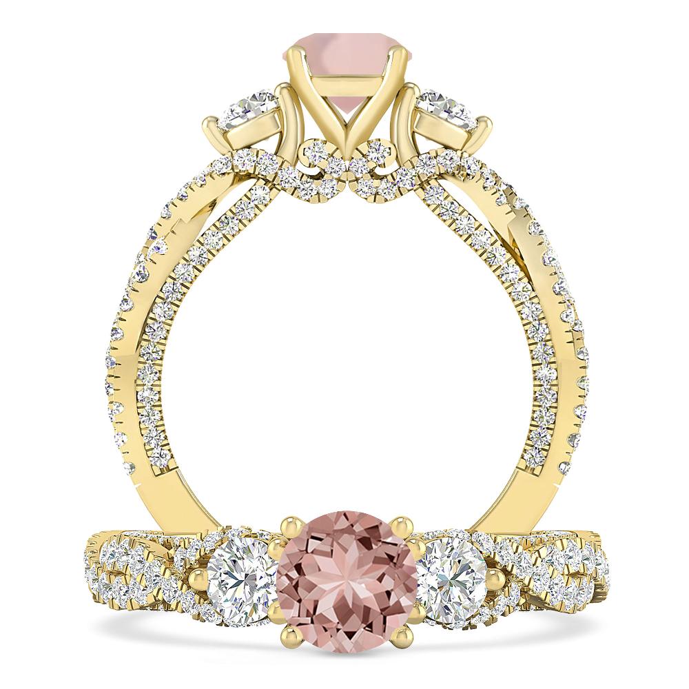 Yellow Gold - Morganite