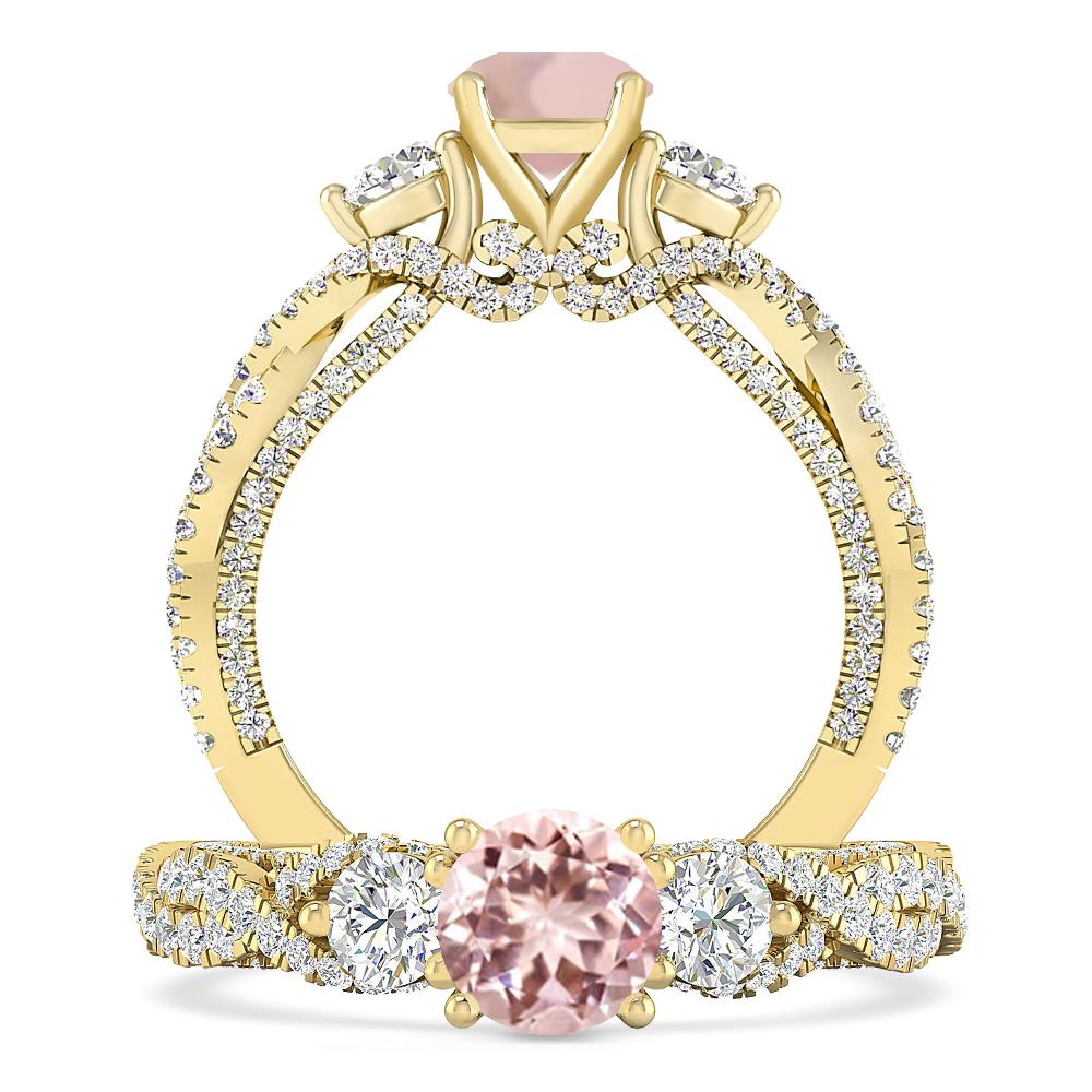 Yellow Gold - Morganite