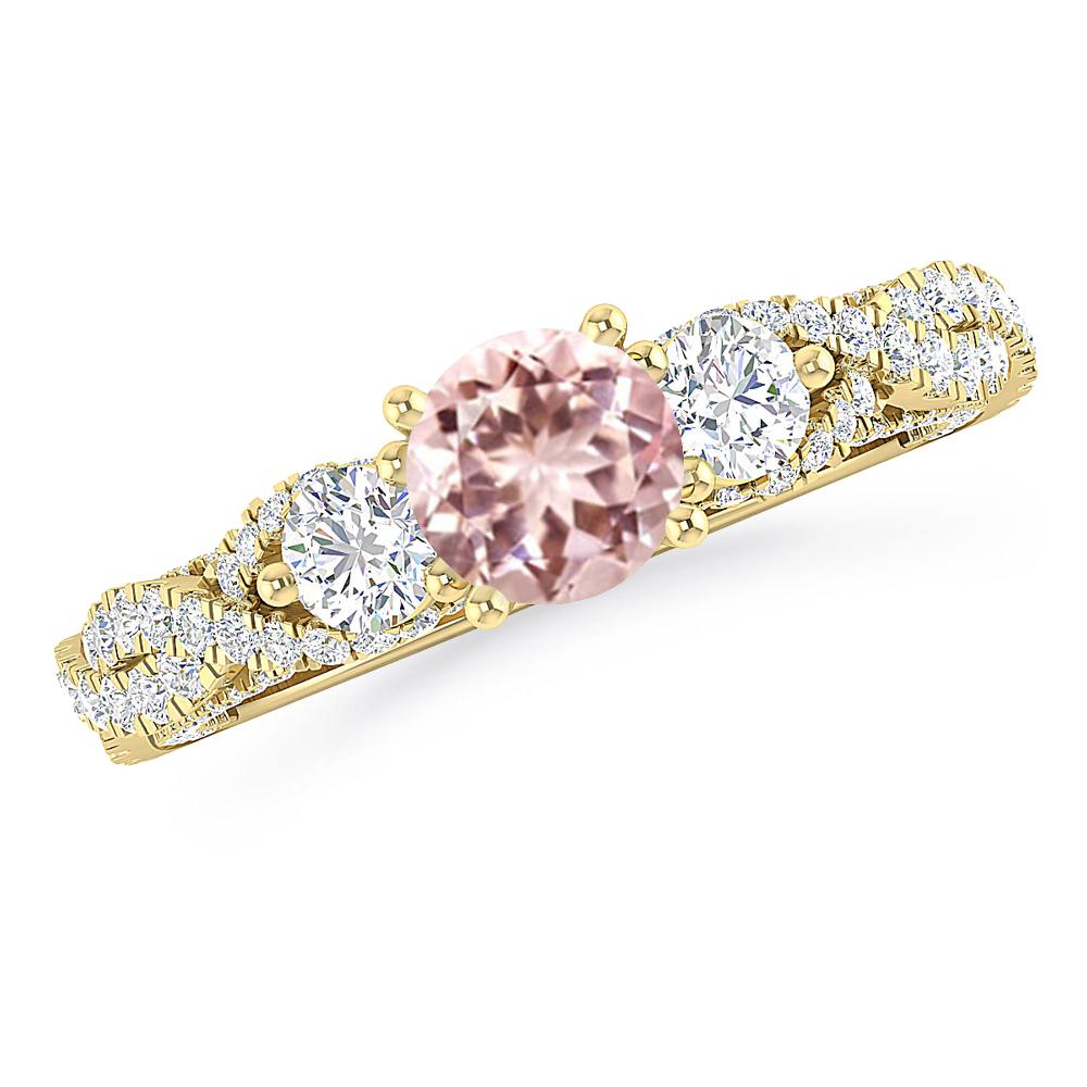 Yellow Gold - Morganite