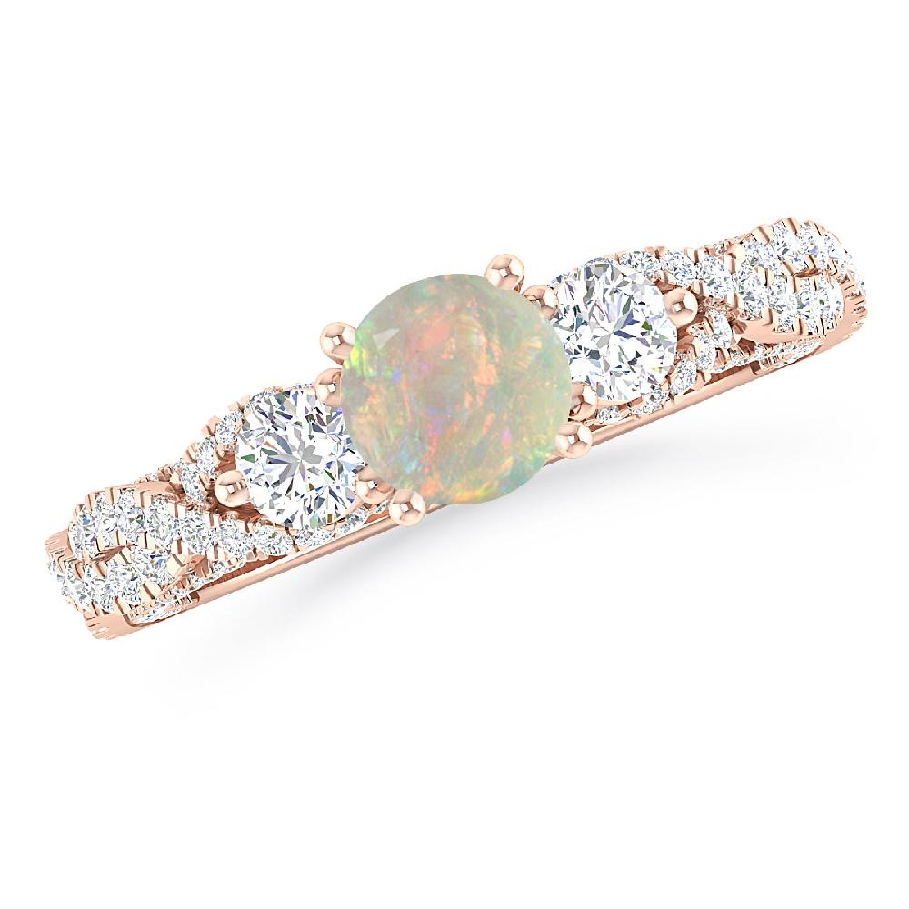 Rose Gold - Opal