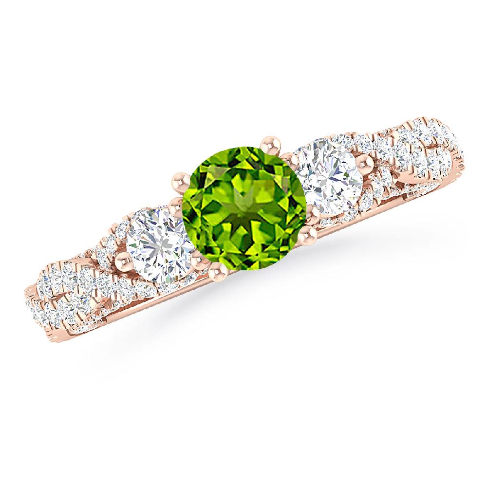 Rose Gold - Peridot