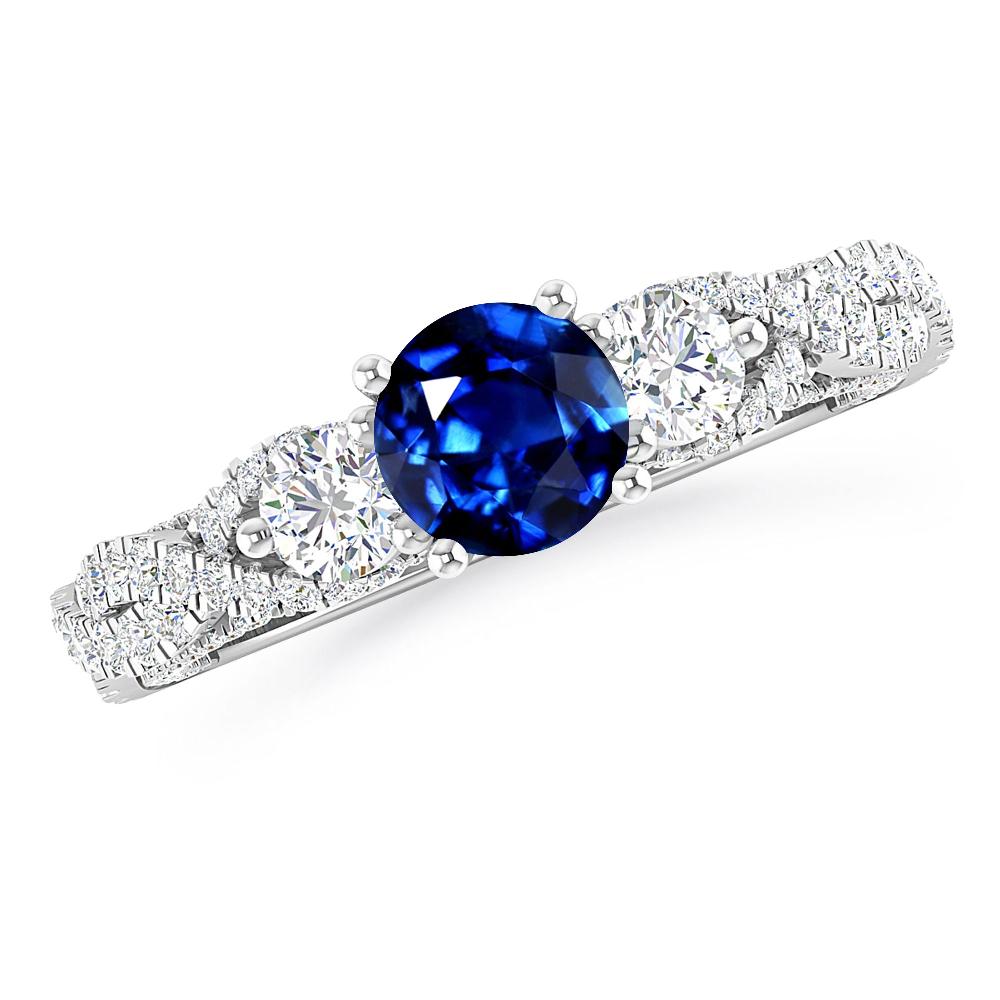 White Gold - Sapphire