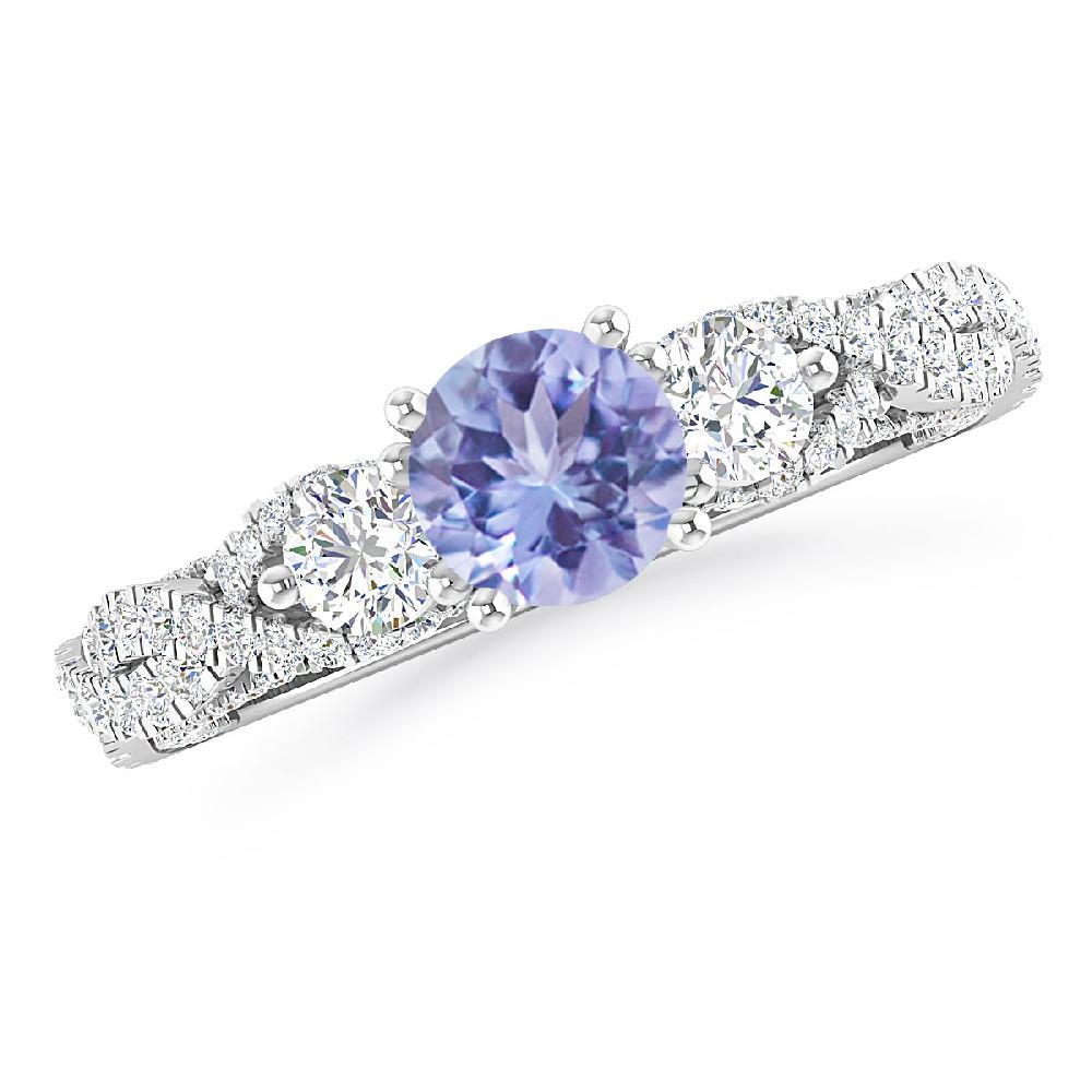 White Gold - Tanzanite