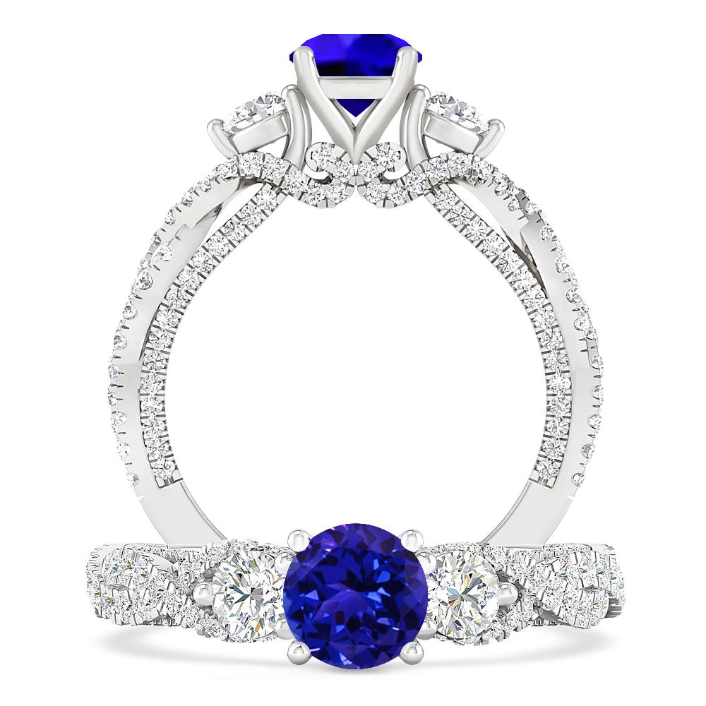 White Gold - Tanzanite