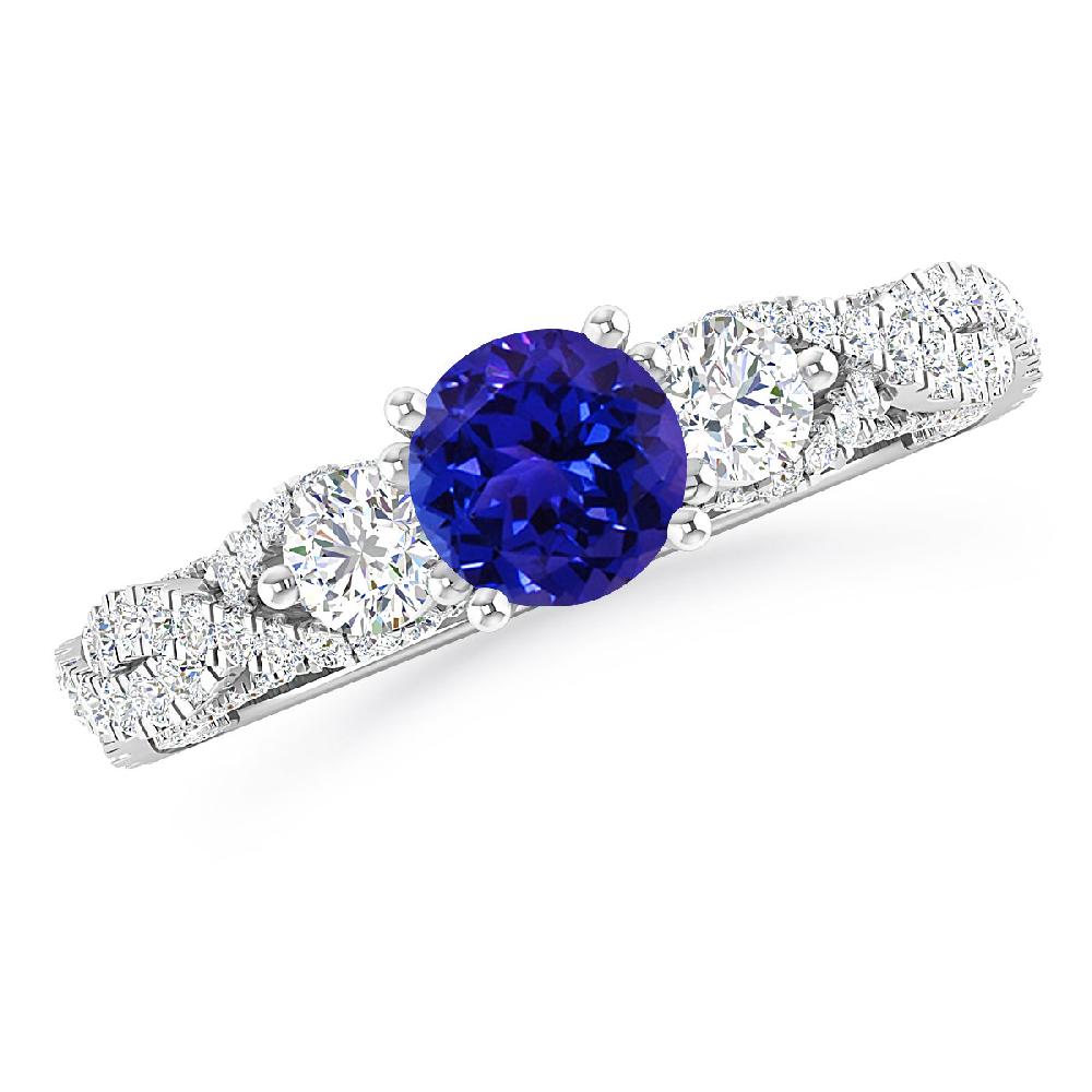 White Gold - Tanzanite