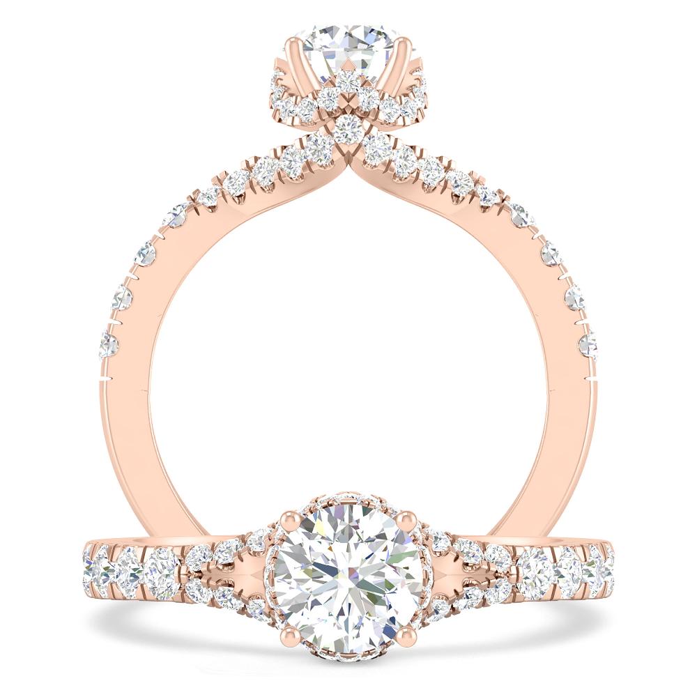 Rose Gold - Diamond