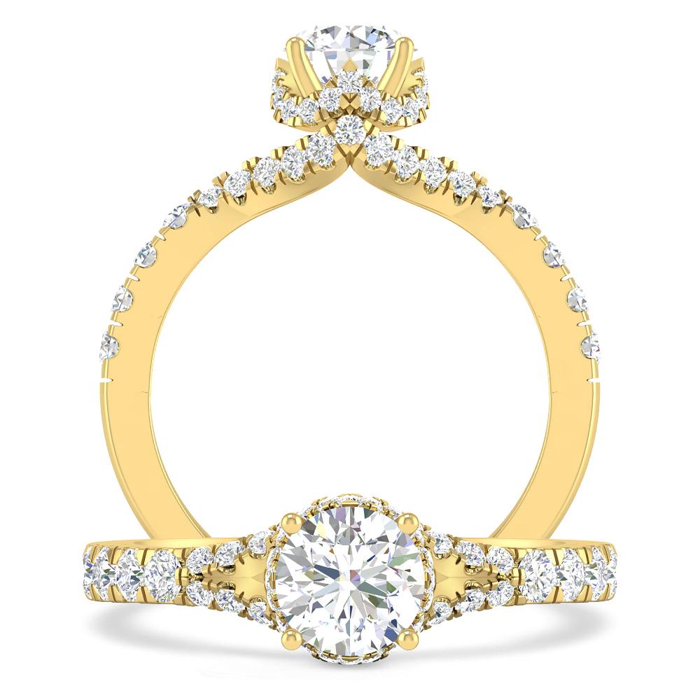 Yellow Gold - Diamond