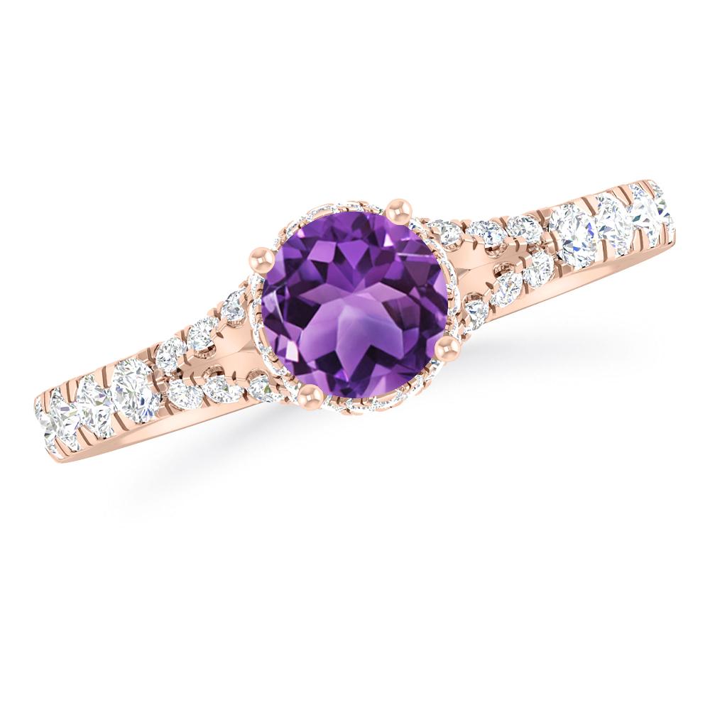 Rose Gold - Amethyst