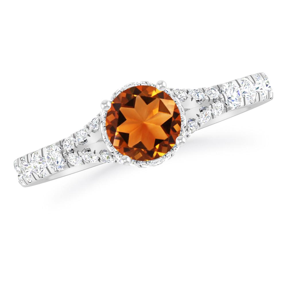 White Gold - Citrine