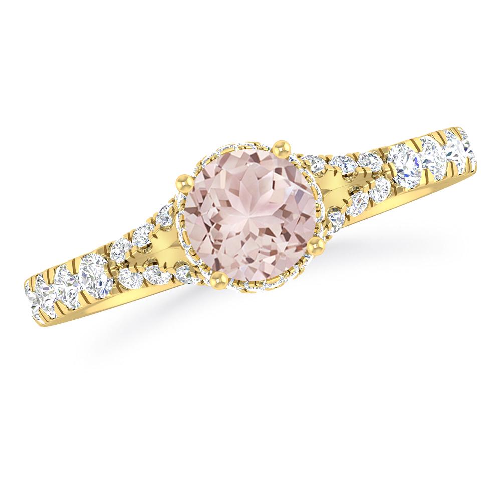 Yellow Gold - Morganite