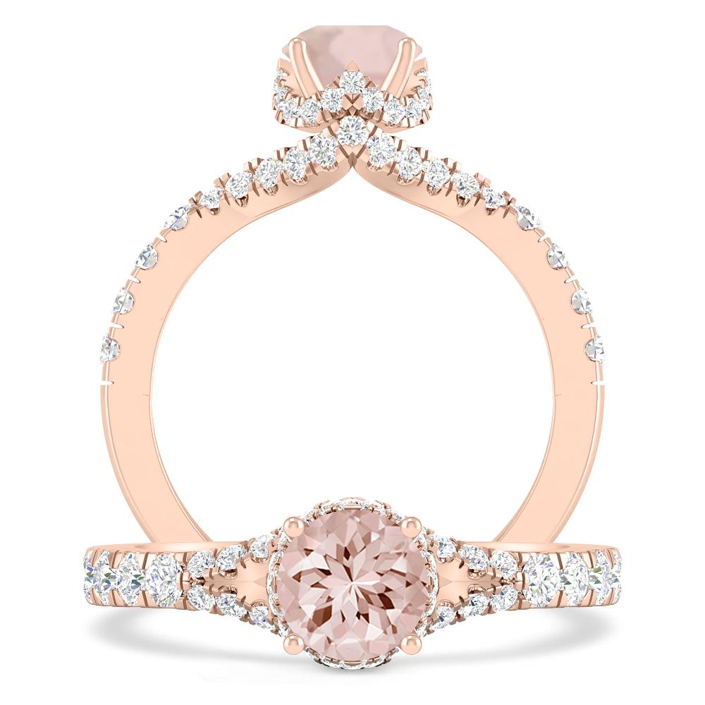 Rose Gold - Morganite