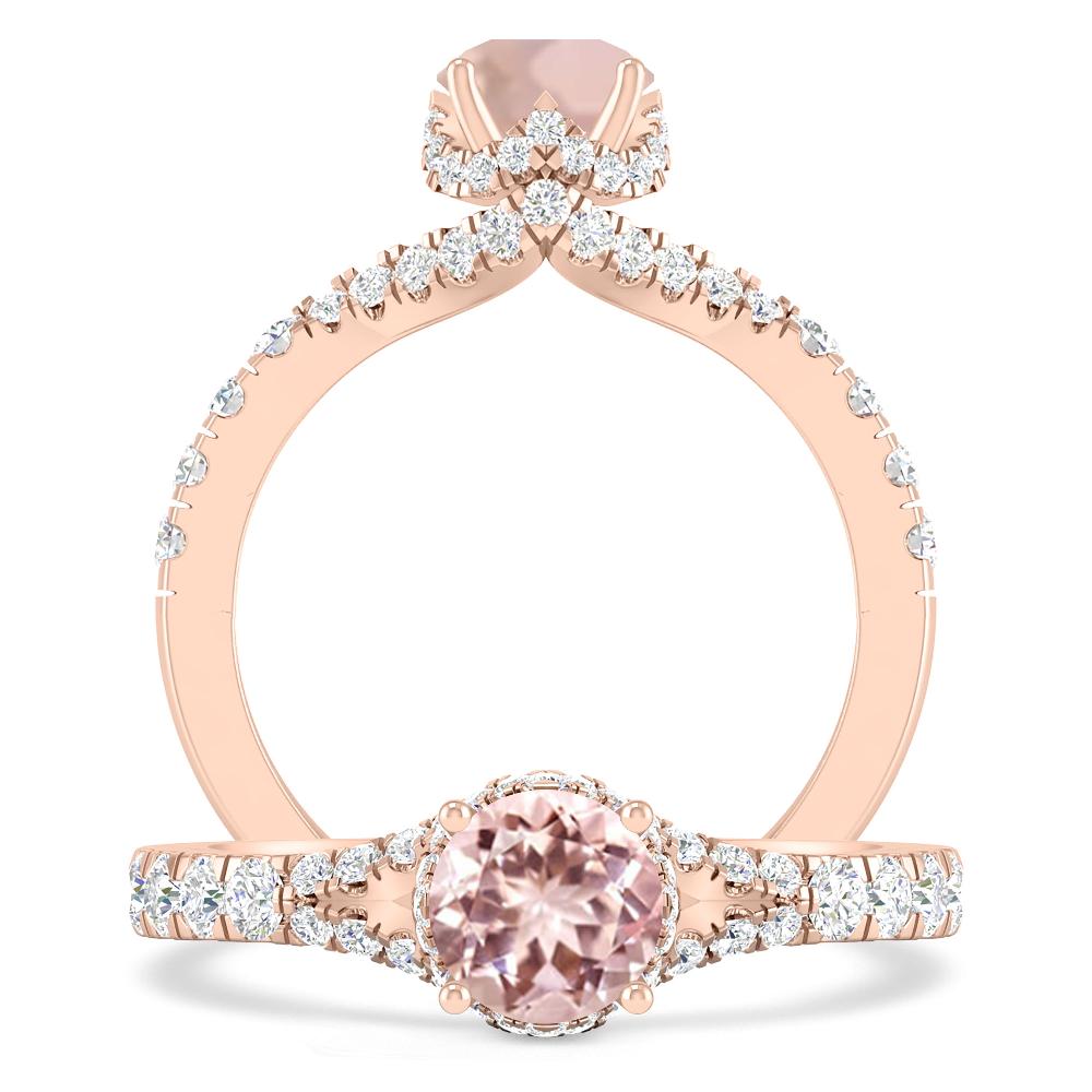 Rose Gold - Morganite