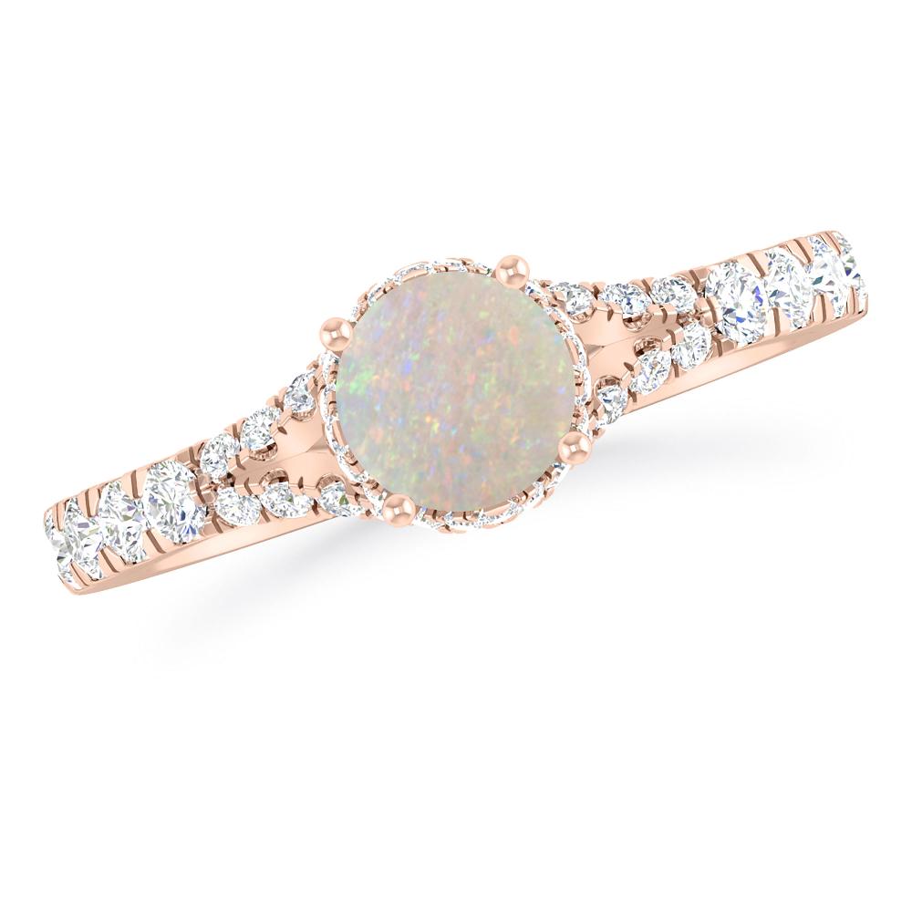 Rose Gold - Opal