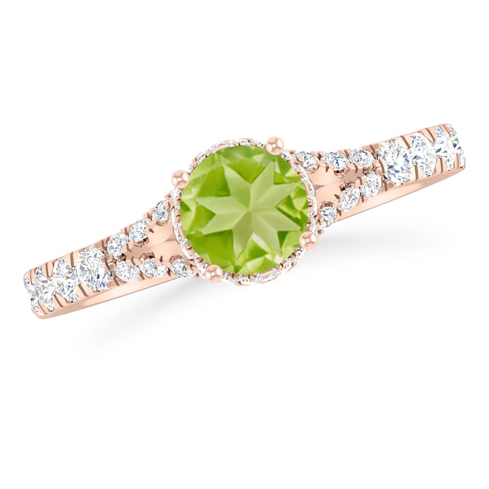 Rose Gold - Peridot