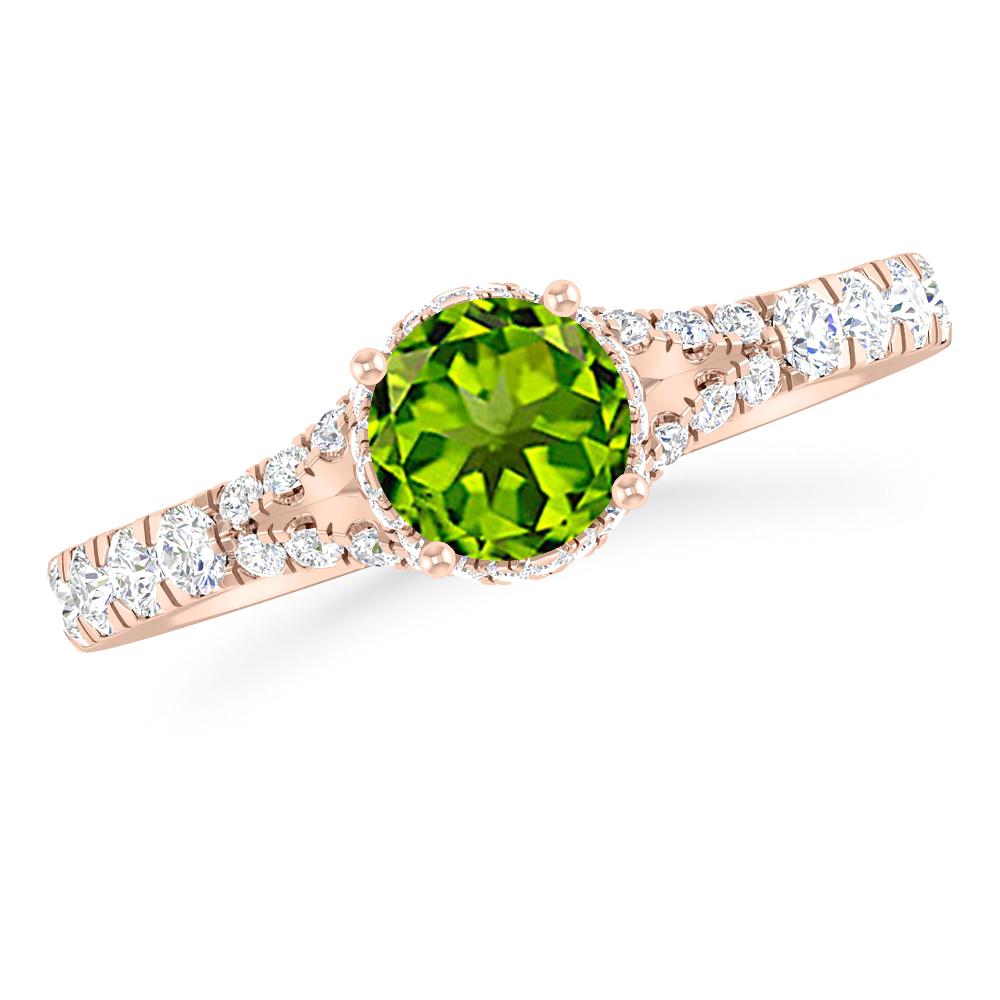 Rose Gold - Peridot