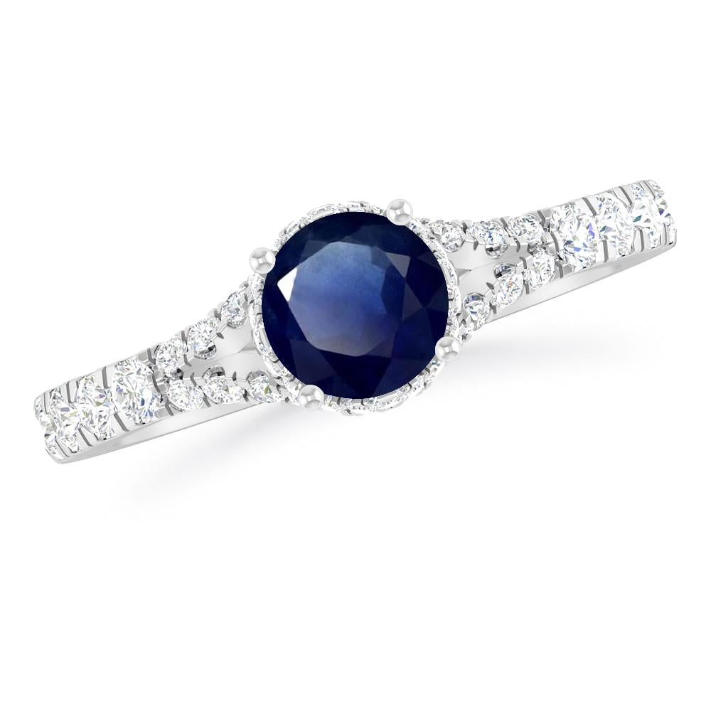 White Gold - Sapphire