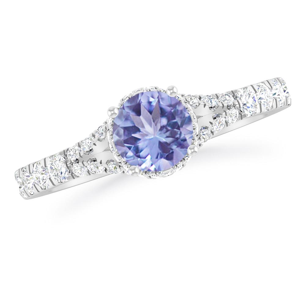 White Gold - Tanzanite